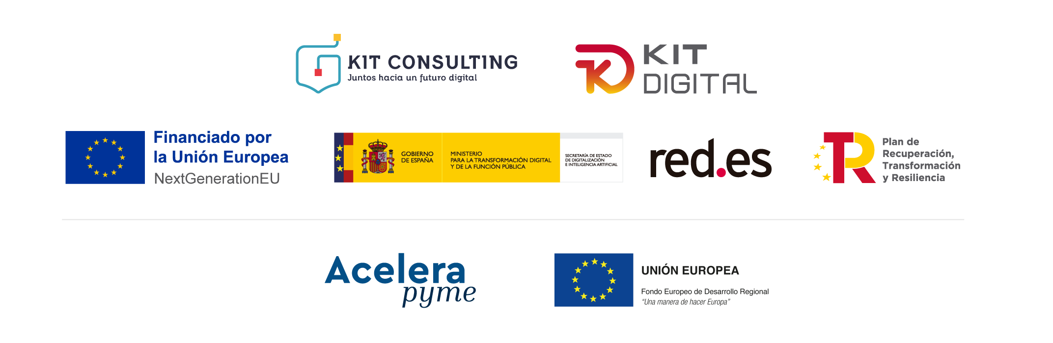 Logos Cofinanciadores Kit Consulting